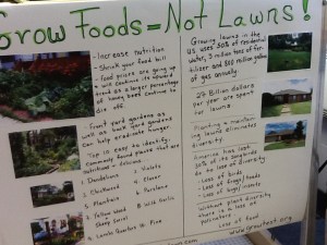 Grow Food Not Lawns