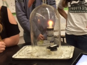 The little black box inside the dome is a PocketLab