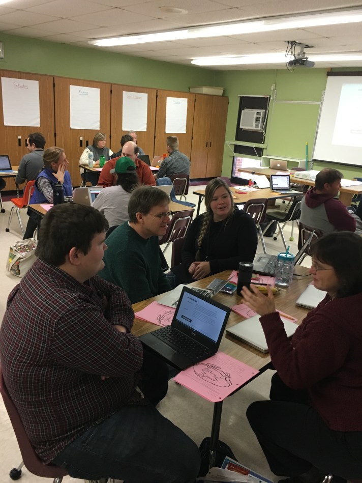 FWSU educators collaborating in Educator Institutes