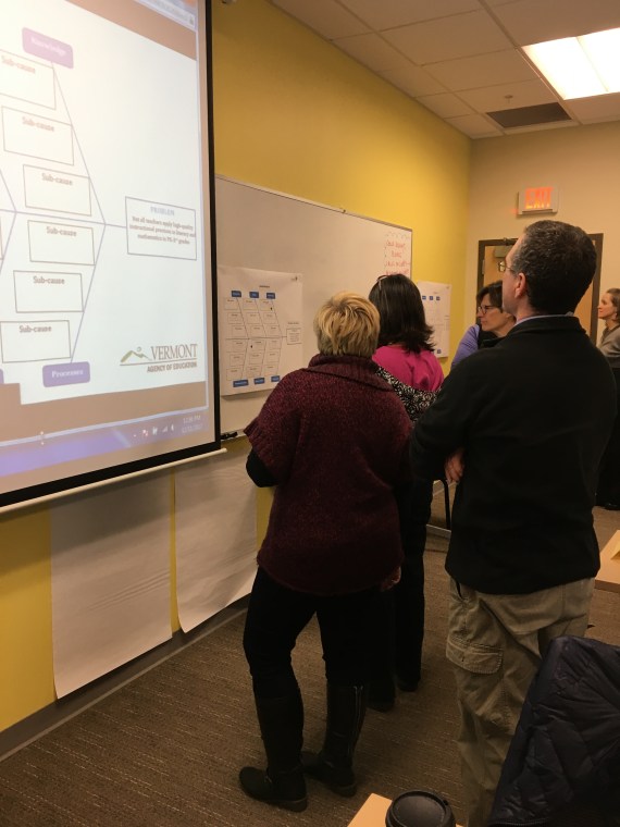 School leaders convene at the VT Agency of Education.