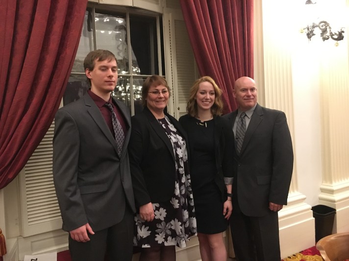 Shannon Mahoney and family.
