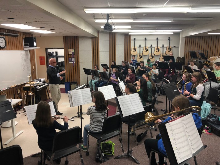 BFA Fairfax students enjoyed the opportunity to work with Frank Parker.