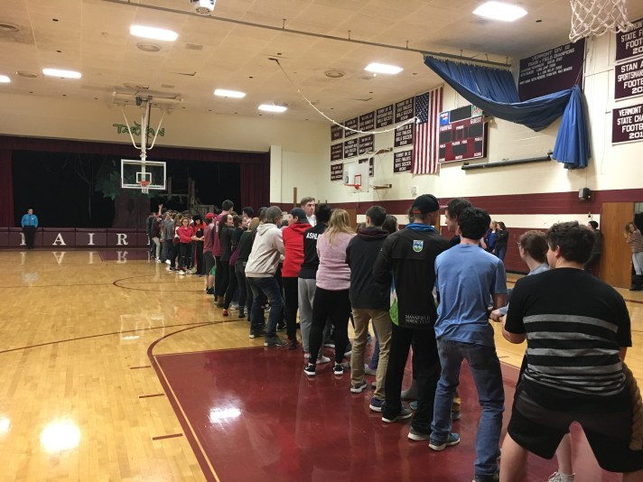 Class of 2021 vs Class of 2018 in Tug of War Finals