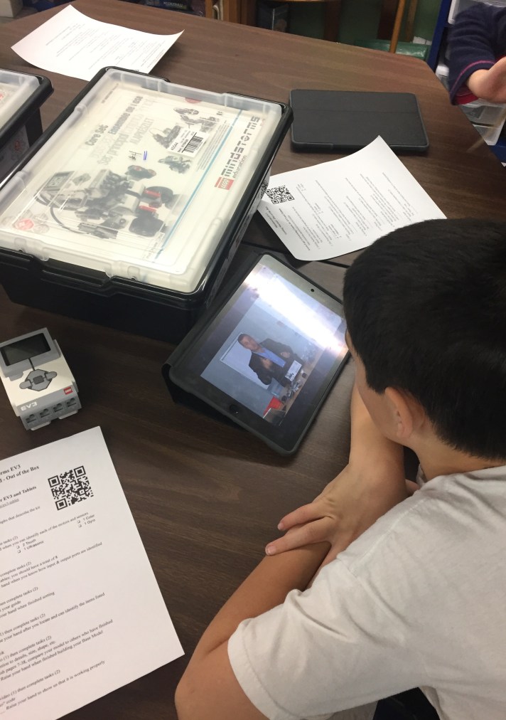 Students engaged in learning more about STEM.