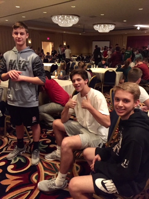 Student Athletes participated in a statewide Leadership Conference