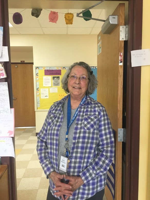 Beth Blanton ("Miss Beth") is a Foster Grandparent.