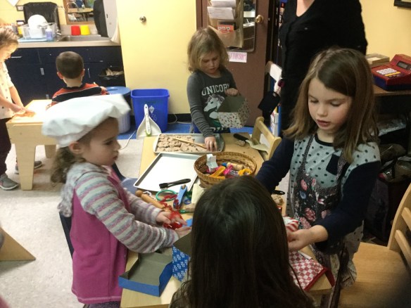 Students are learning to bake at GEMS Preschool